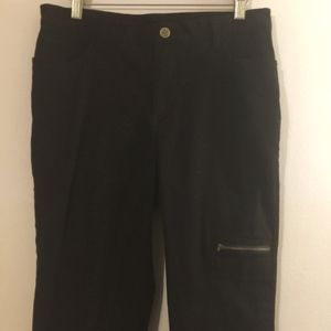 Vintage Velour Cargo Pants Straight Leg Denim & Co Sz 8